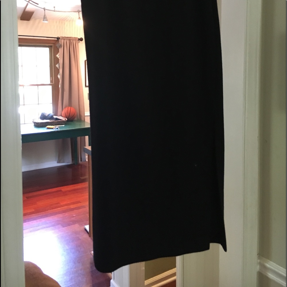 Long black knit Talbots skirt 💥